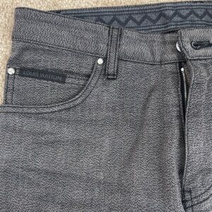 Louis Vuitton Charcoal Slim Women’s Jeans